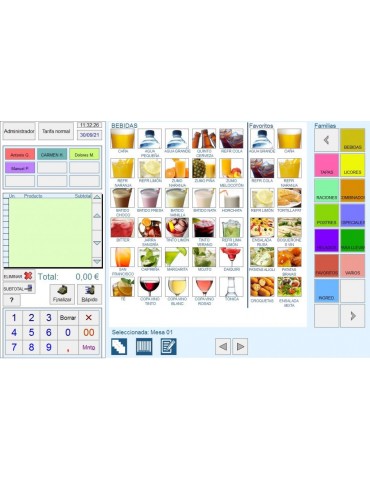 TPV POS TLM 500 COMPLETO...